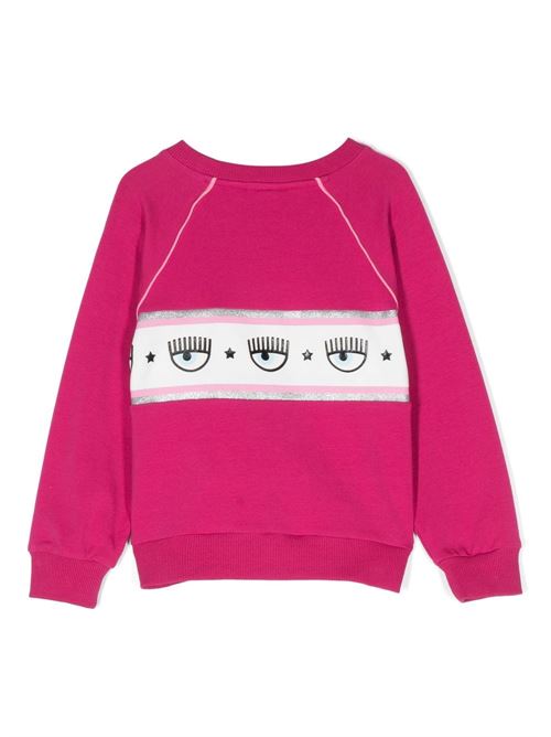 Felpa bambina fuxia Chiara Ferragni Kids | 59B6052010098F